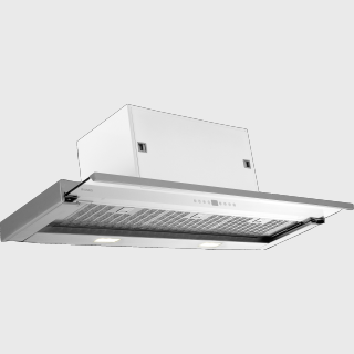 Slide-out hood